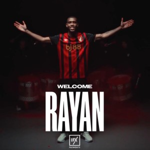 V站体育赛事-官方：伯恩茅斯签下达伽马19岁前锋拉扬；据悉总价3030万英镑