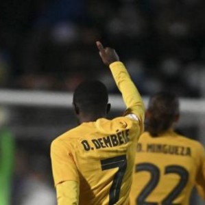 V站体育官方资讯-最佳登贝莱率领巴萨过关，但一点都不高兴